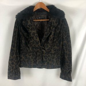 I.N.C | Cheetah print jacket